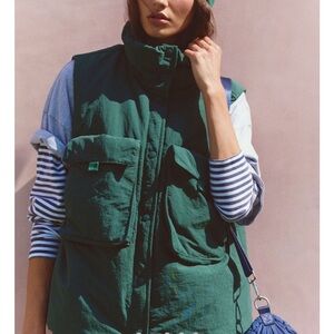 FREE PEOPLE CABIN FEVER PUFFER VEST🪵🤎🦌🌲